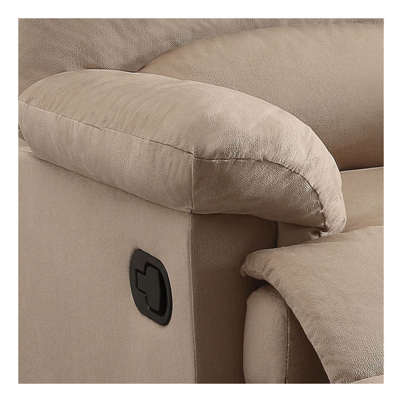 Fauteuil inclinable en tissu tissé Arcadia Beige, Beige - tissu