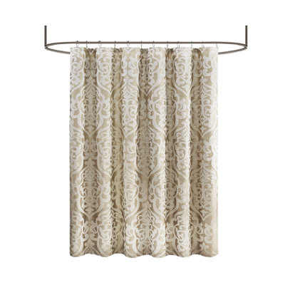 Pineda Damask Jacquard Shower Curtain