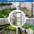 Heavy Duty Greenhouse With Drainage Gutter System For Outdoor Use Heavy-duty 4mm Polycarbonate Board And Door-117994298
