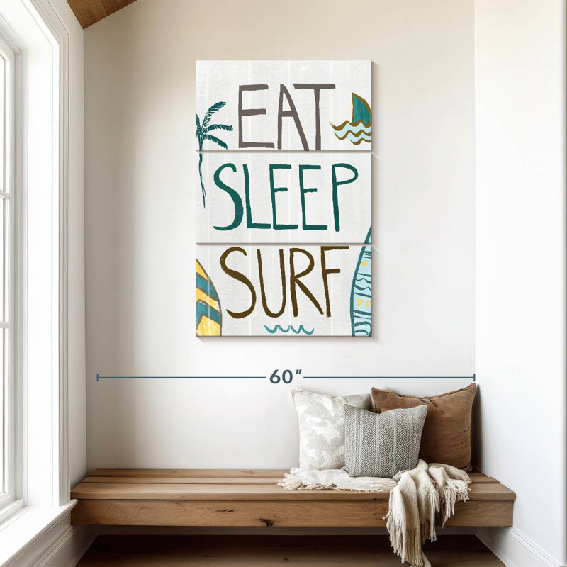 Senne Make Waves III, 45" H x 28" W