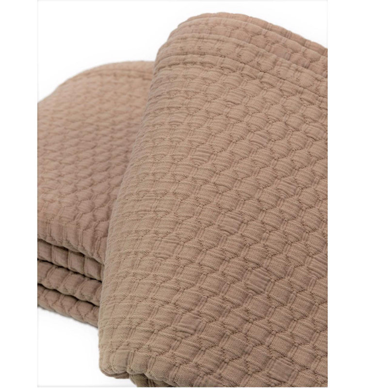 Simply Cotton_Matelassé, King Matelassé, Taupe