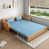 Blue/Dark Brown Wood