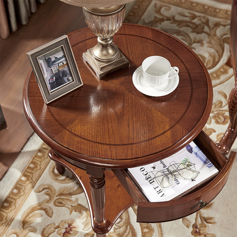 Table de bout Retro, Walnut