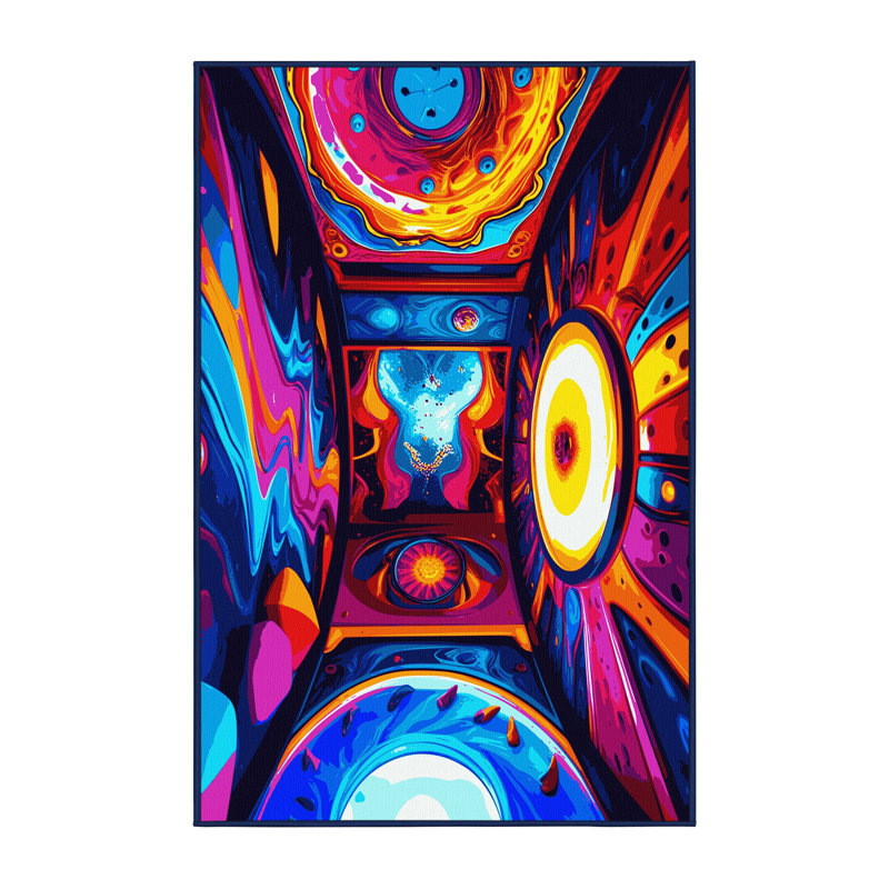 Ether Vision Rug, Rectangle 3' x 5'