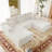 Koli Boneless U-shaped Cloud Sectional Sofa Couch, Compression Modular Sofa, Corduroy-10072530-10072535