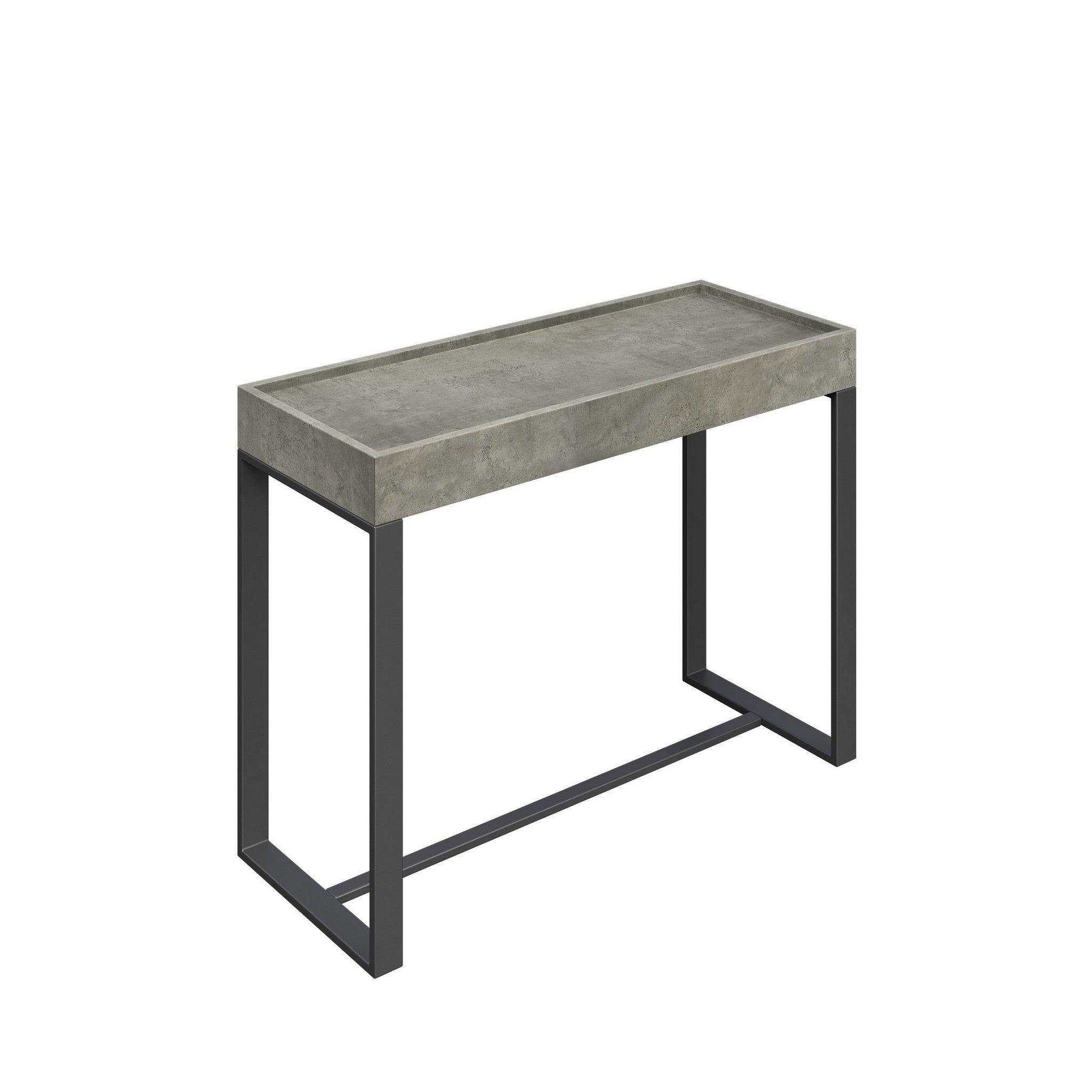 17 Stories Concrete Effect Console Table | Wayfair.co.uk