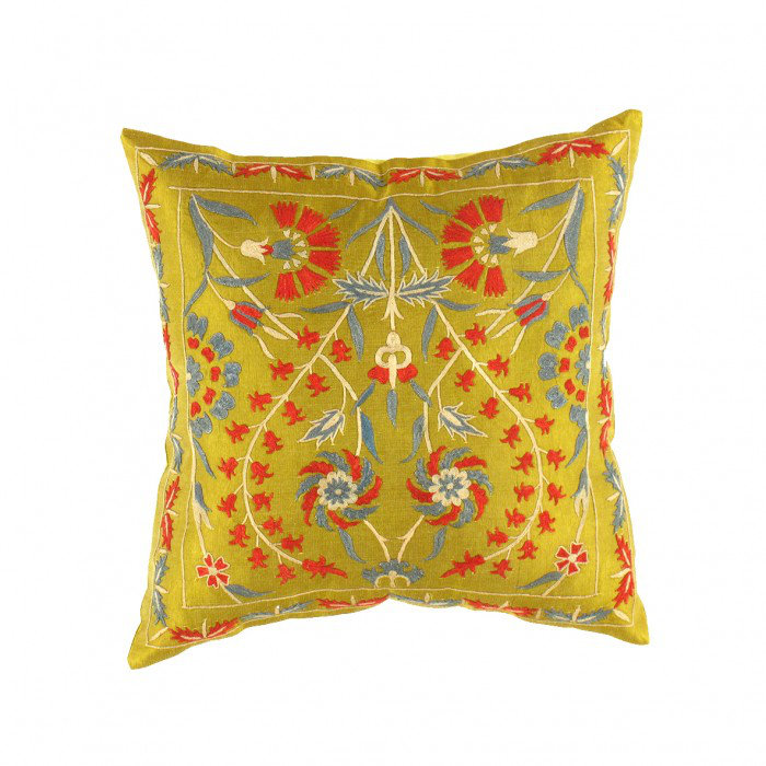 Coussin TS 204 Suzani, Vert