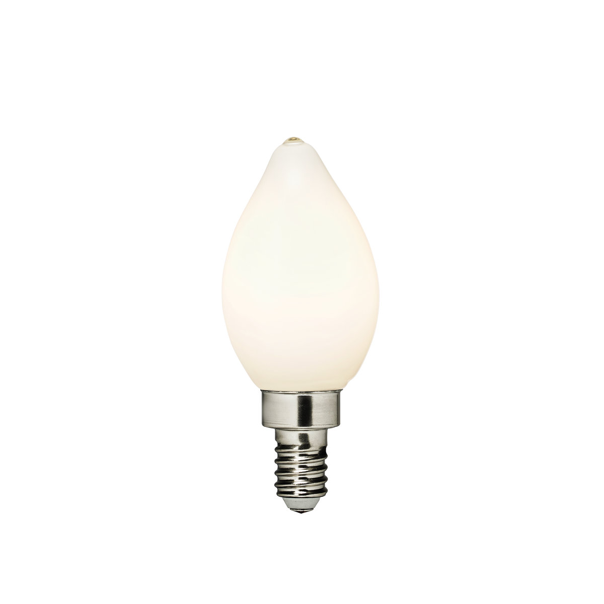 Visual Comfort & Co. LED Torpedo shape 4W E12 Candelabra base Frosted light bulb, 3000 Kelvins