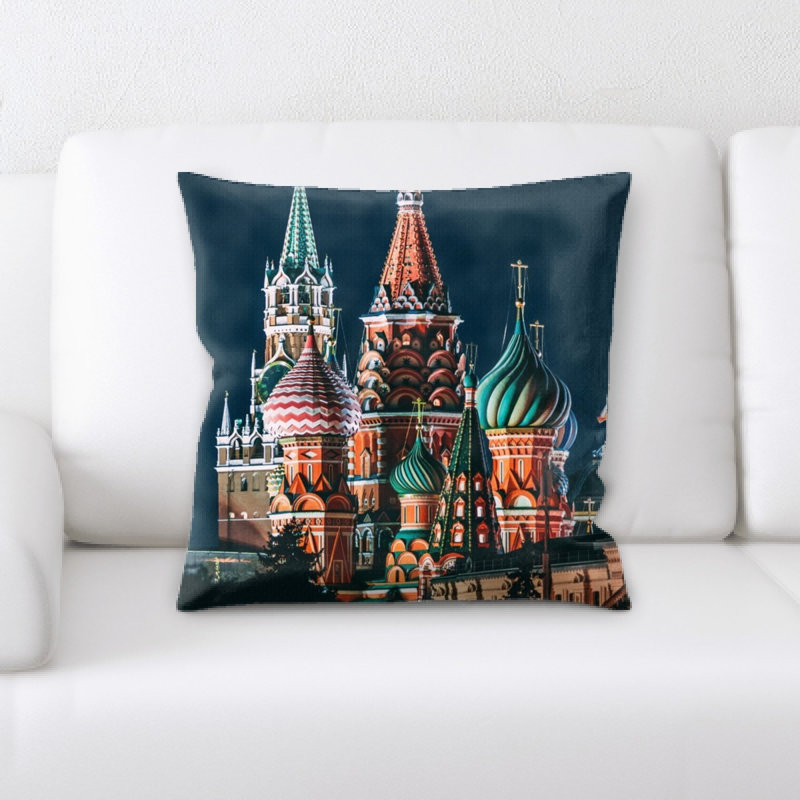 Coussin décoratif de couleurs vives