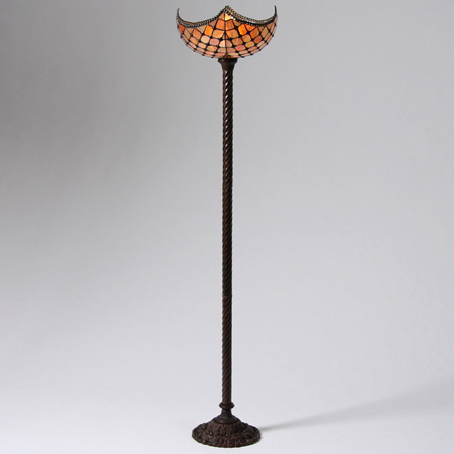 Pinckard 72'' Bronze Torchiere Floor Lamp