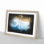 Palm Tree Beach in Florida - Picture Frame Graphic Art Print-56861562-56861558