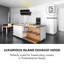 Prism 95cm Ductless Island Cooker Hood