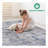 Collection Silver / Abstract Doormat Rug-1185935476
