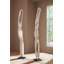 Cast Twisting Root Sculpture, Faux Bleached