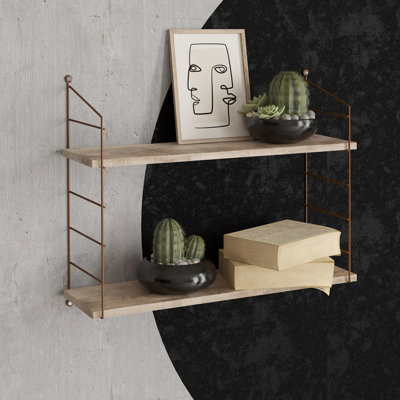 Brescia 2 Piece Accent Shelf