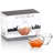 Crystalia USA Glass Candy Bowl