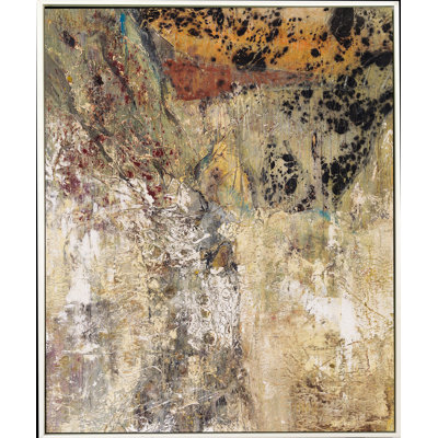 «The Giving Tree II», peinture sur toile à cadre flottant