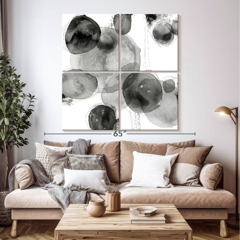 Droplets, 50" H x 50" W