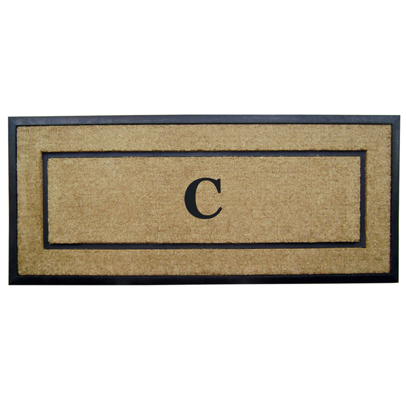 Tapis de porte antidérapant pour l'extérieur, L 24 po x L 57 po, C