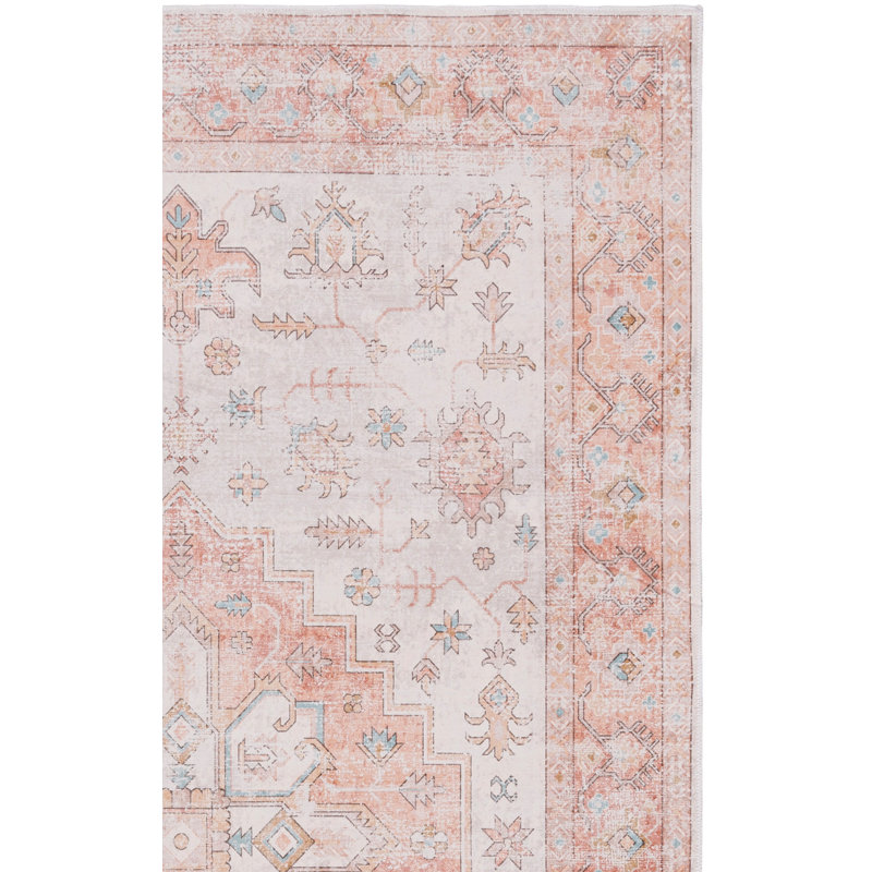 Tapis sud-ouest lavable à la machine Maritess, Rectangle 6 pi x 9 pi