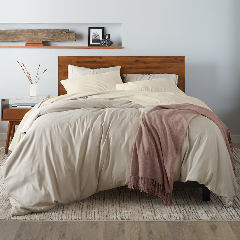 Jeté en viscose et chenille, Taupe