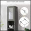 Armoire de rangement haute avec miroir Kleankin