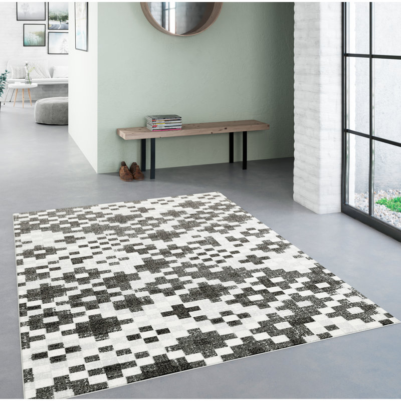 Rubie Machine Woven Grey Indoor Rug