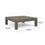 Ensemble de canapé d'angle et de table basse Modern