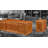 2 Piece Solid Wood Executive Desk Office Set