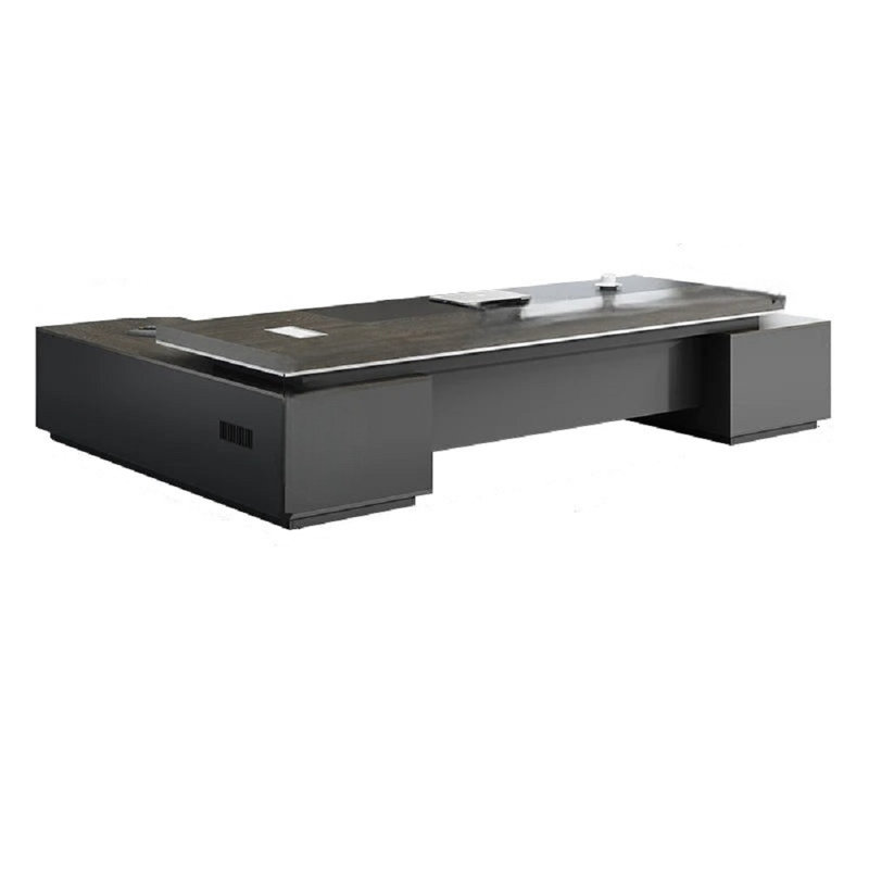Naedelyn Reception Desk, 75cm H x 240cm W x 80cm D