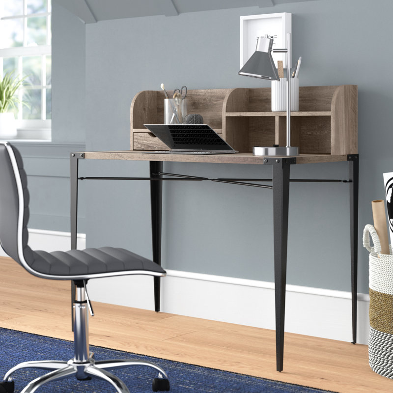 Bureau secrétaire Pellingham, Gris délavé