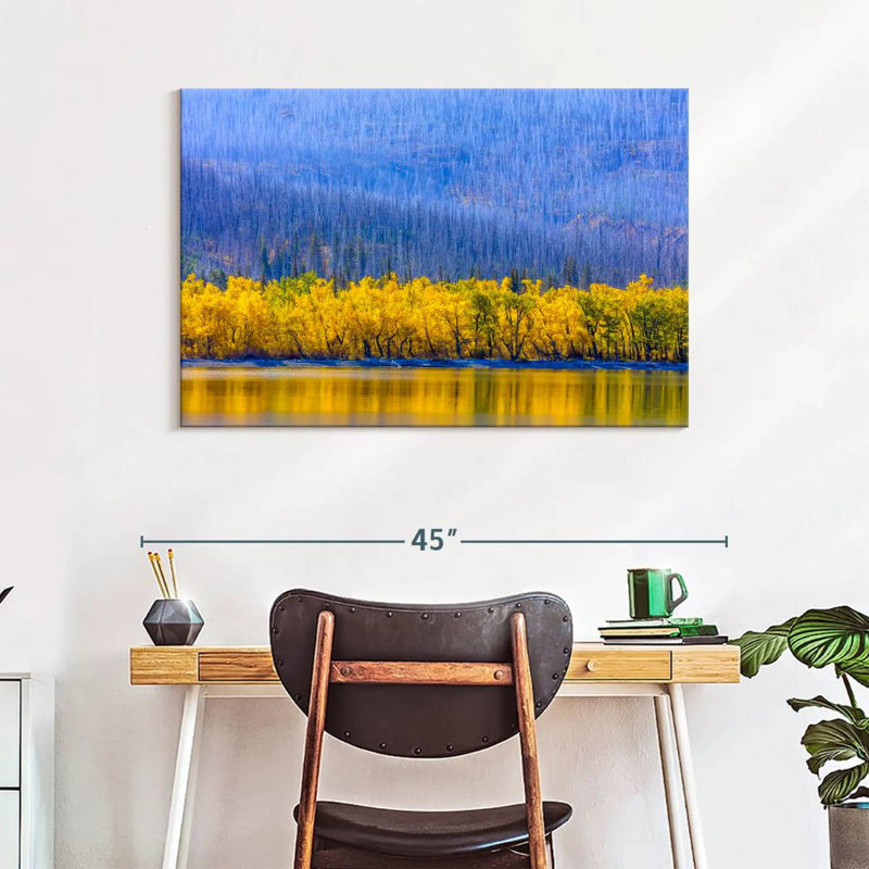Alvord Glacier Park Autumn, 26" H x 39" W