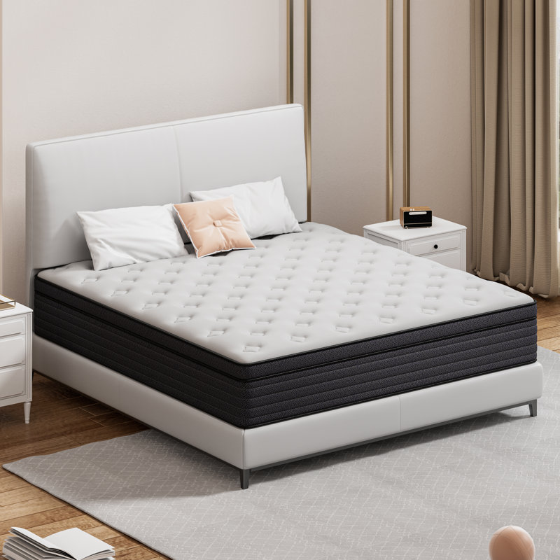 Grand matelas hybride 12 po dans une boîte 12 po