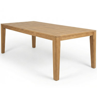 Table rectangulaire classique en bois
