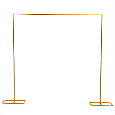 Support pour fond de mariage en forme d'arche rectangulaire H 6,9 pi x l 6,6 pi