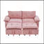 Canapé-lit convertible en velours de 73 pouces avec canapé-lit et matelas escamotable-1214033648