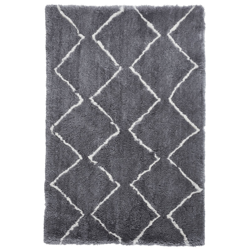 Octavia area rug Hand Tufted Rectangle Grey/Cream, Rectangle 120 x 170cm