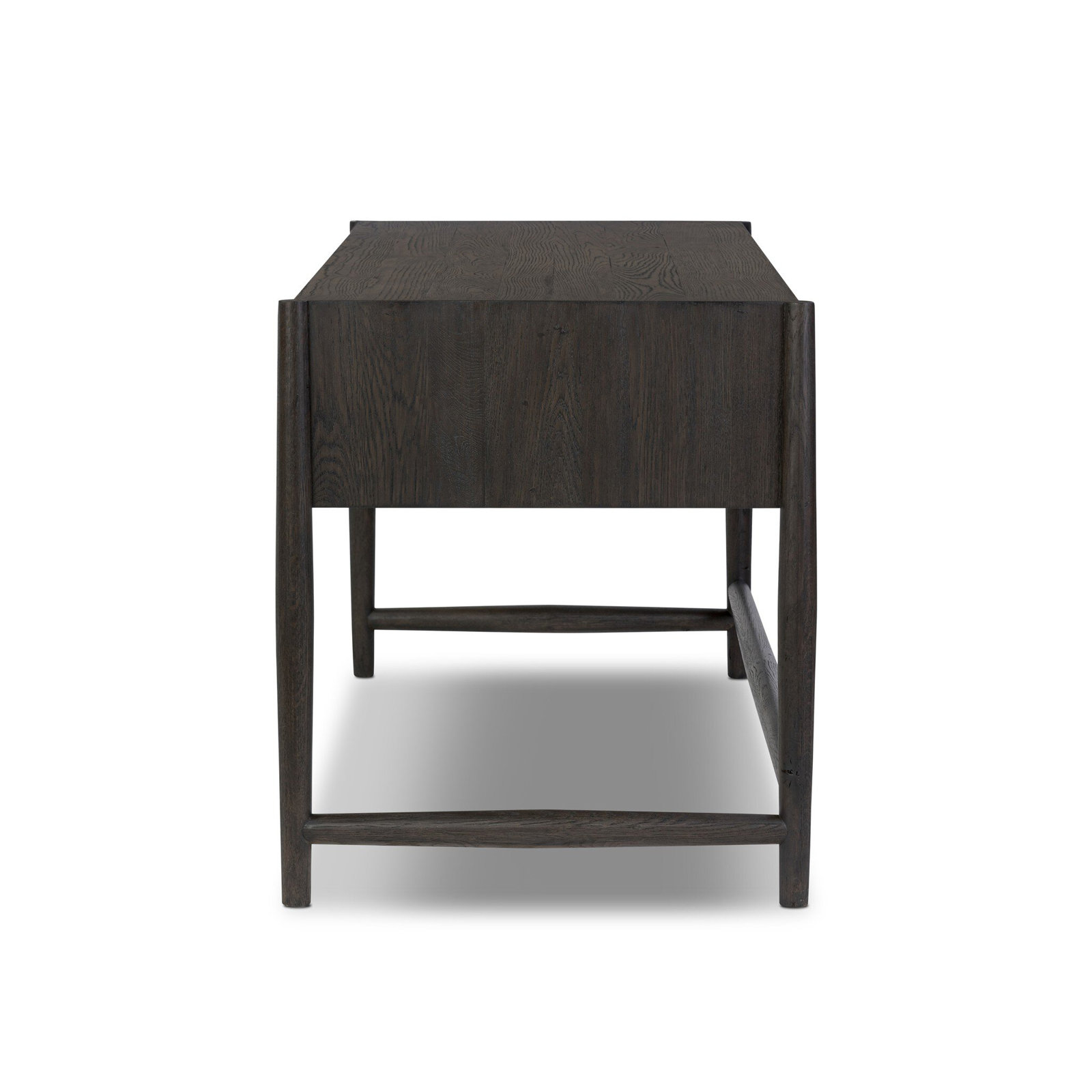 Cayenne Writing Desk, Smoked Black Oak