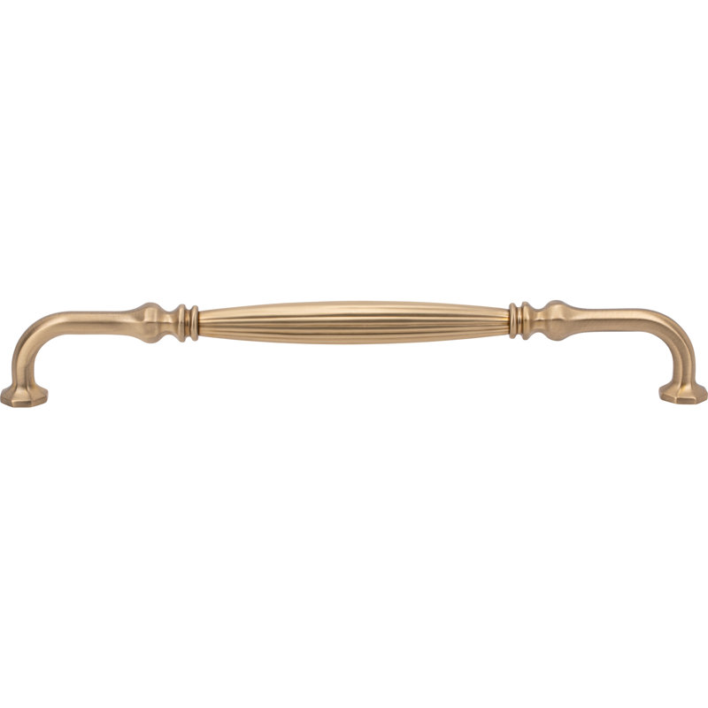 Roscato Appliance Pull, Satin Brass, 18"