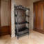 Bibliothèque standard en bois massif sculpté H 58,5 po x l 26 po Aliceville