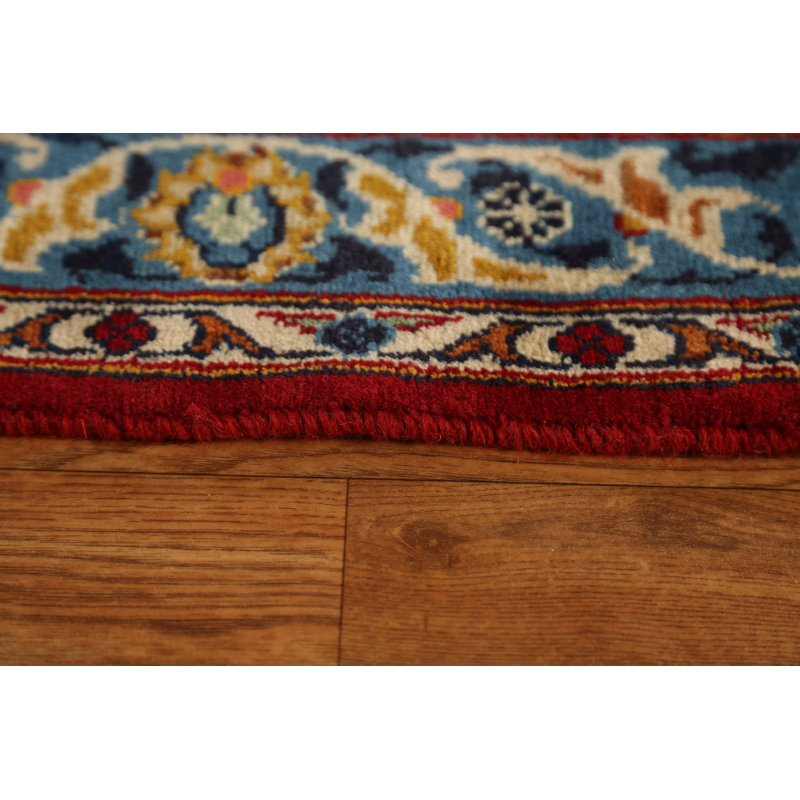 Tapis persan Kashan noué à la main 9 x 14