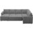 Seybert Pull-Out Sofa Bed Sectional With Storage Ottoman-101956737