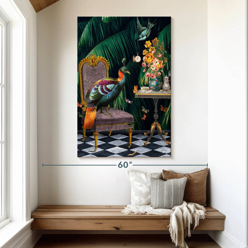 Brampt Tea Time, 51" H x 34" W