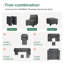 Module de repose-pieds avec rangement modulaire Honbay-101409932