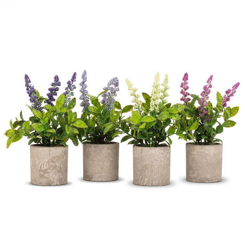 Plante artificielle en pot 8 po