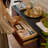 Large-Capacity Solid Wood Sideboard