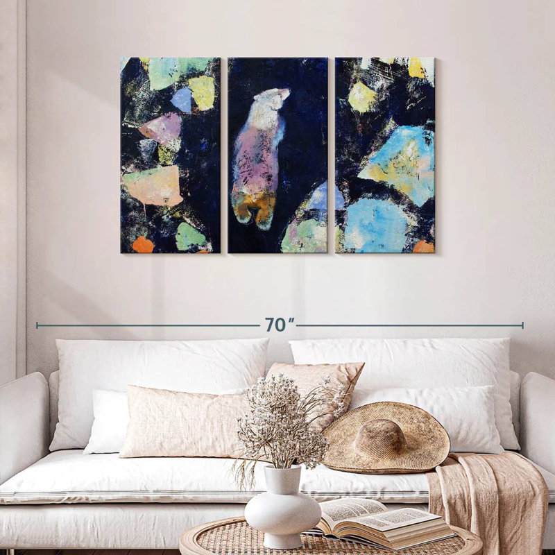 Polar Bear Journey, 28" H x 45" W