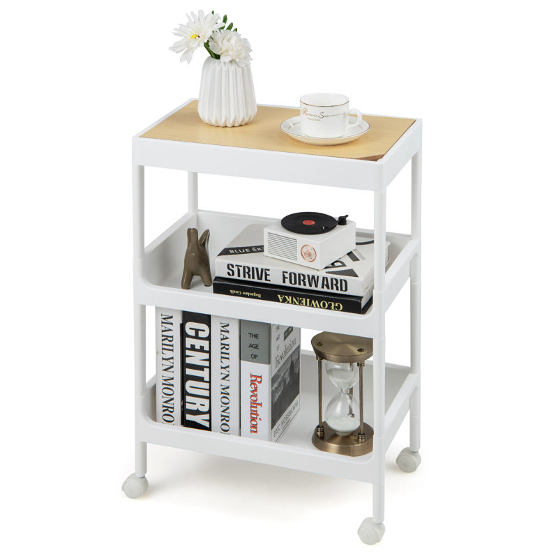 Dysis Wood Bar Cart