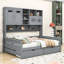 2 Drawers Wood Daybed with Shelves-464308822-464308823