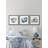 Shattered Earth by Marmont Hill - 3 Piece Single Picture Frame Print Set-1622145028